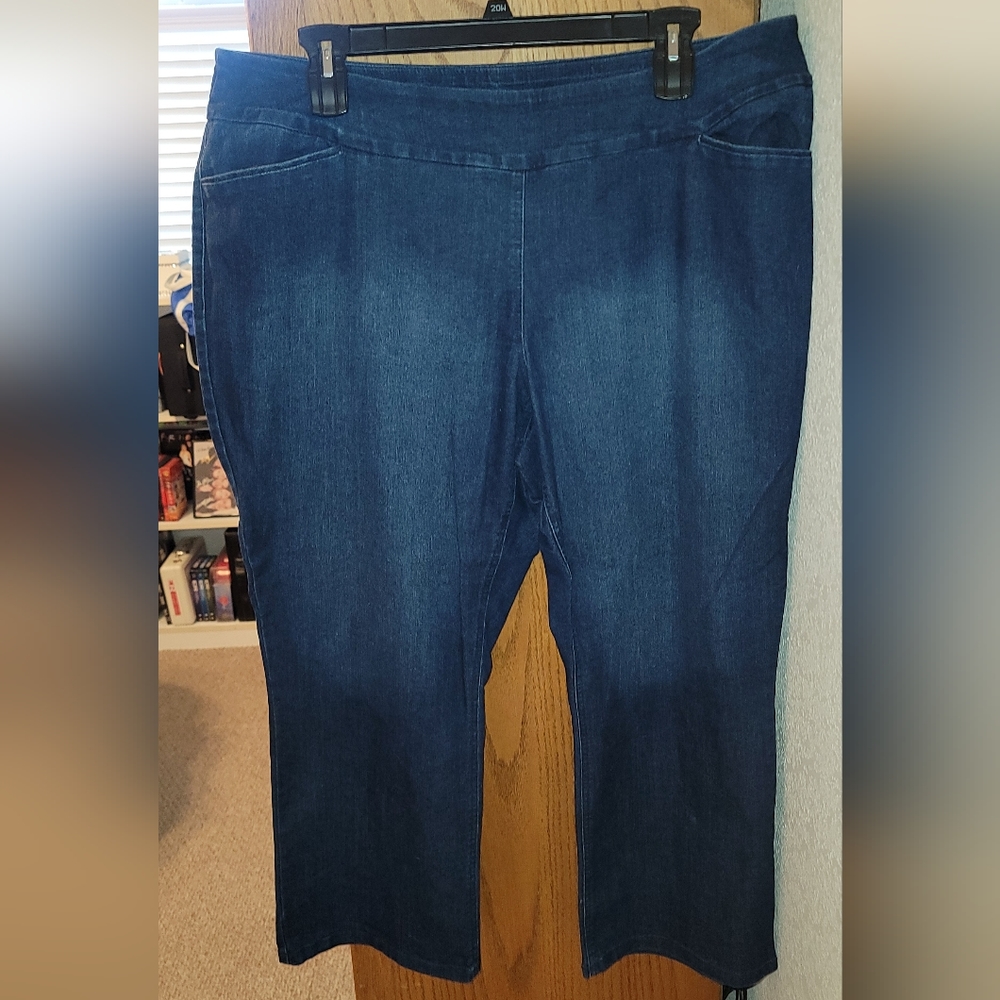 Westbound Plus-Size Trouser-Style Jeans